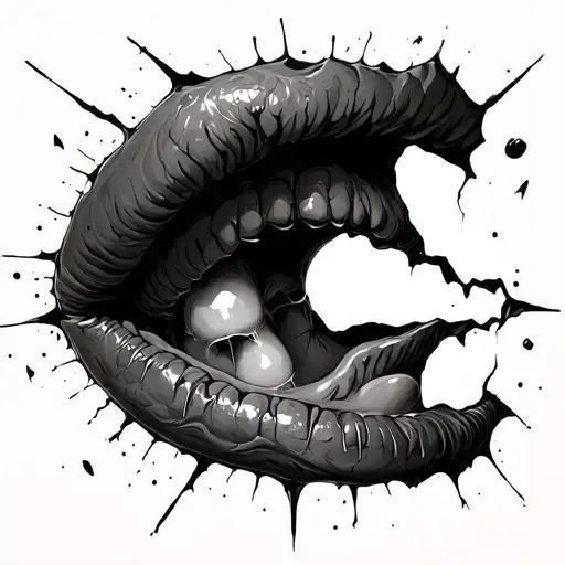 Broken Arch Over A Surgery Scar Incorporated