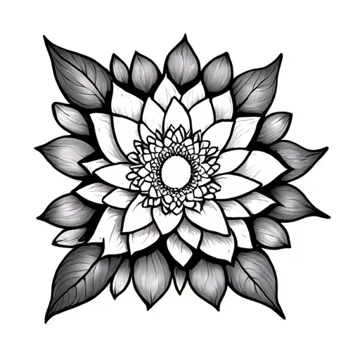 Mandala And Lotus