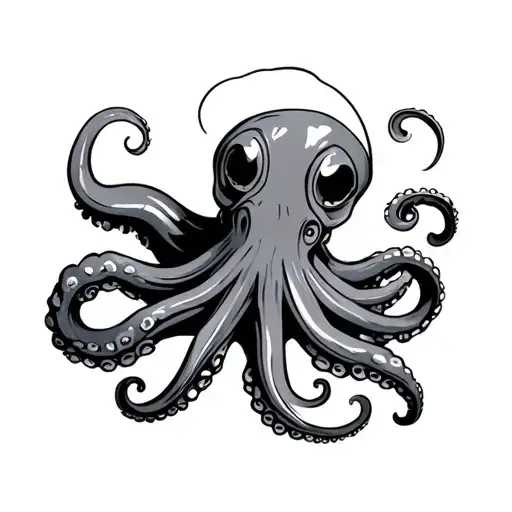 Octopus Wearing Bjj Gi