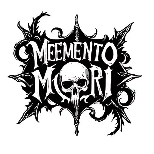 Memento Mori Text And Image Forming The Norse Mythology