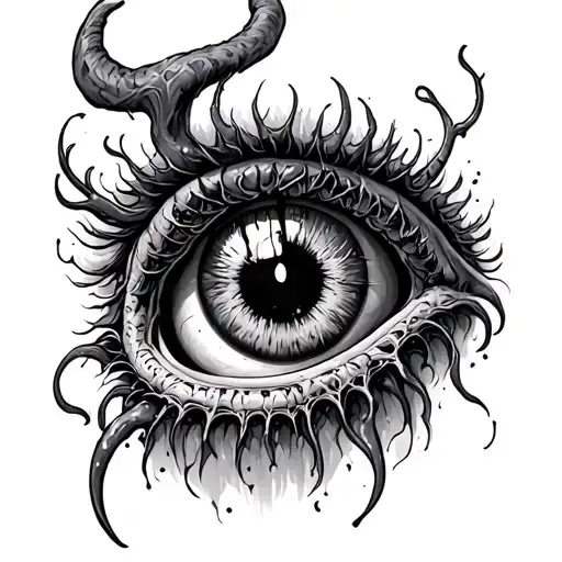Severed Tentical With Eyeball