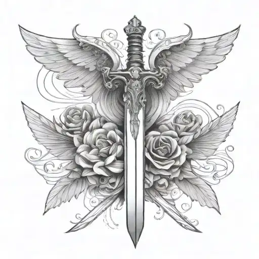 Sword With Fairy Wings