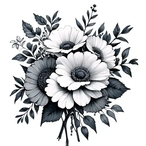 Birth Flower Bouquet