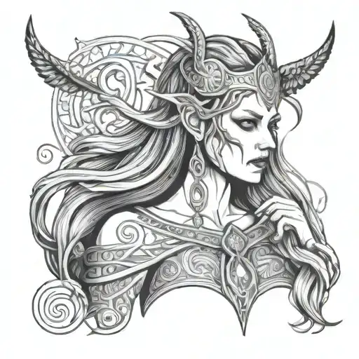 Goddess Hel Norse Pagan