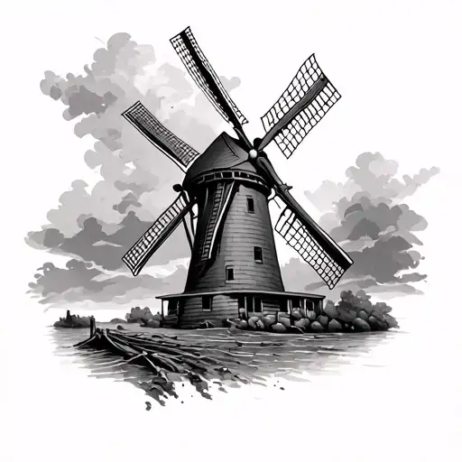 Dutch Windmill