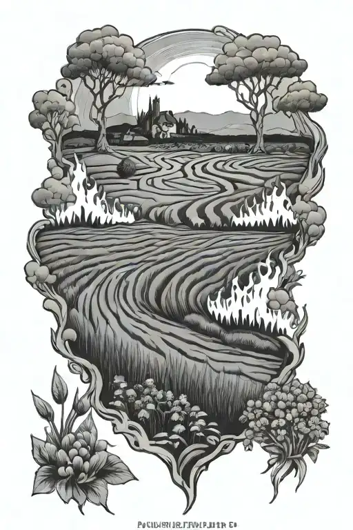 Burning Field
