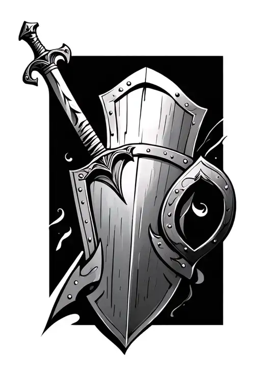 Sword And Shield Shoulder