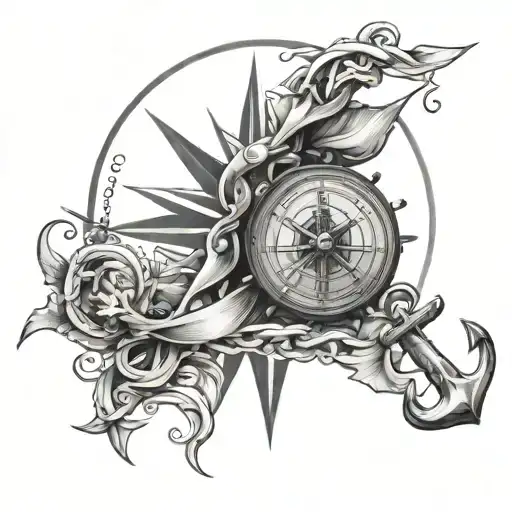 Compass And Anchor