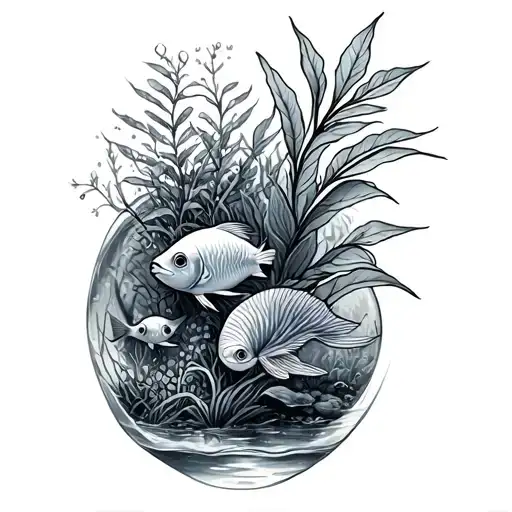 Aquarium Plants And Fish