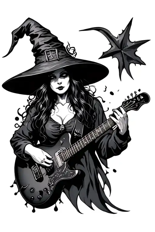Witch With A Guitar