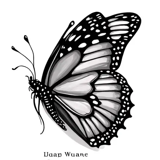 Butterfly With Name