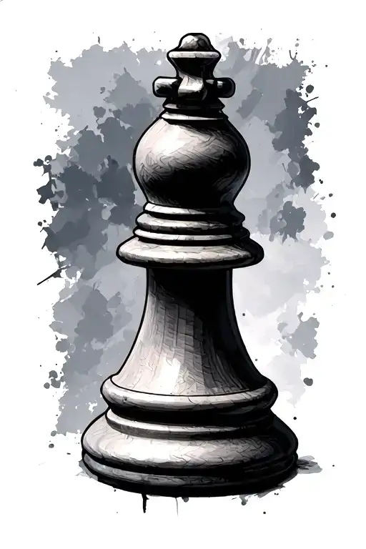 Chess Pieces Forming