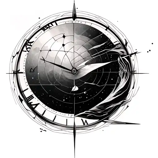 Penrose Inspired Time Space