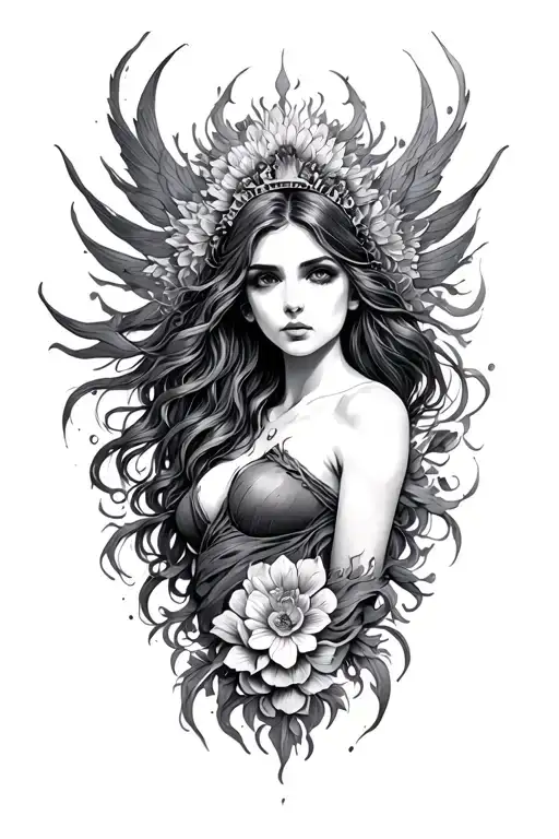 Healed Rising Female