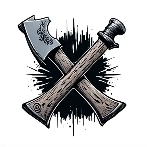 Axe Crossed
