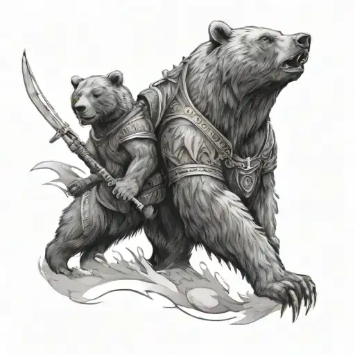 Bear And Warrior