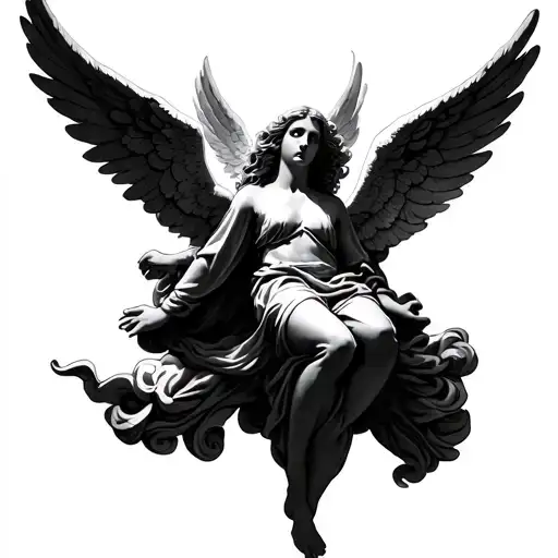 Angel Falling From Heaven