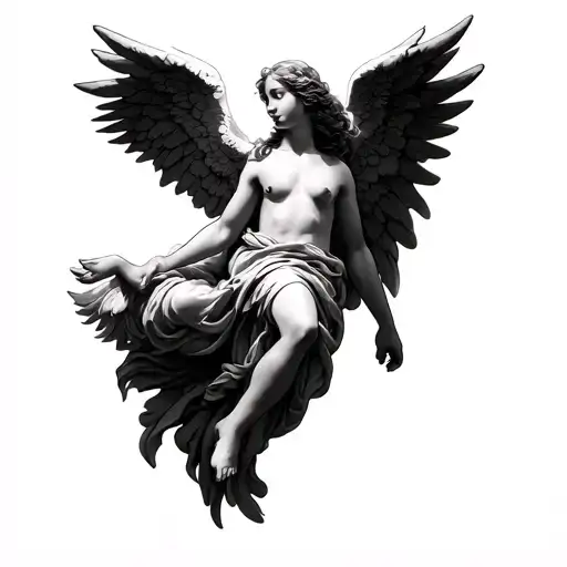 Angel Falling From Heaven