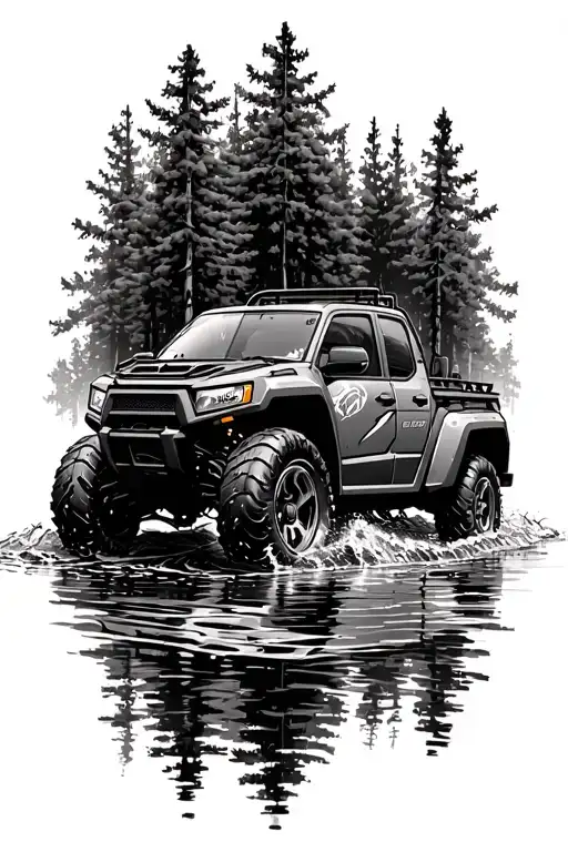 Deer River Woods Atv Mudding Duck Boat