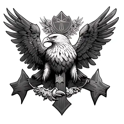 Eagle And Cross