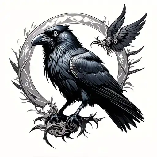 A Steampunk Raven