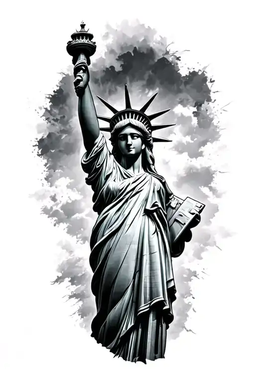 Military Themed Lady Liberty