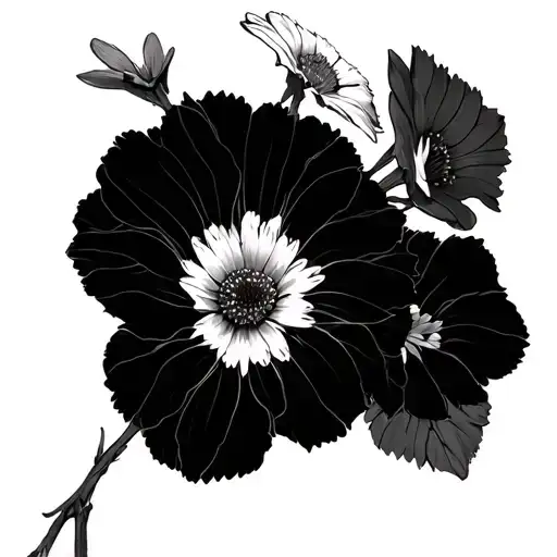 Aster Morning Glory Daisy Bouquet