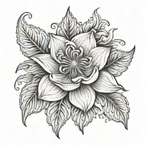 Melati Flower With The Name Fien In It