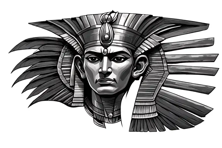 Egiptian Sun God Chest Piece