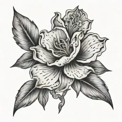 Melati Flower With The Name Fien In It