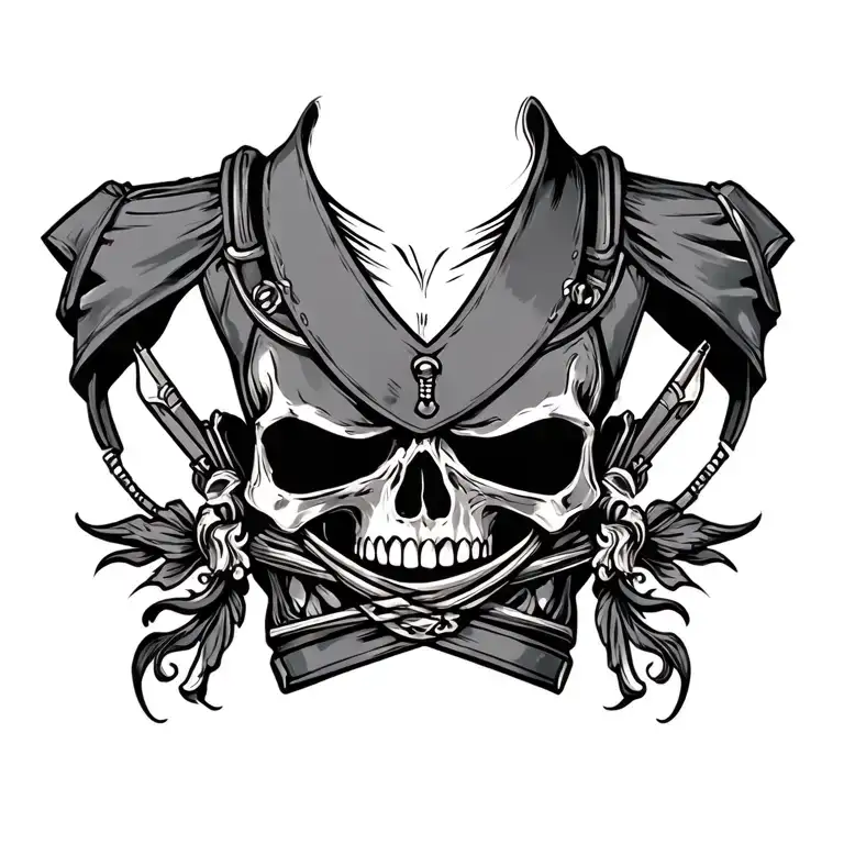 Gangster Chest Piece For White People