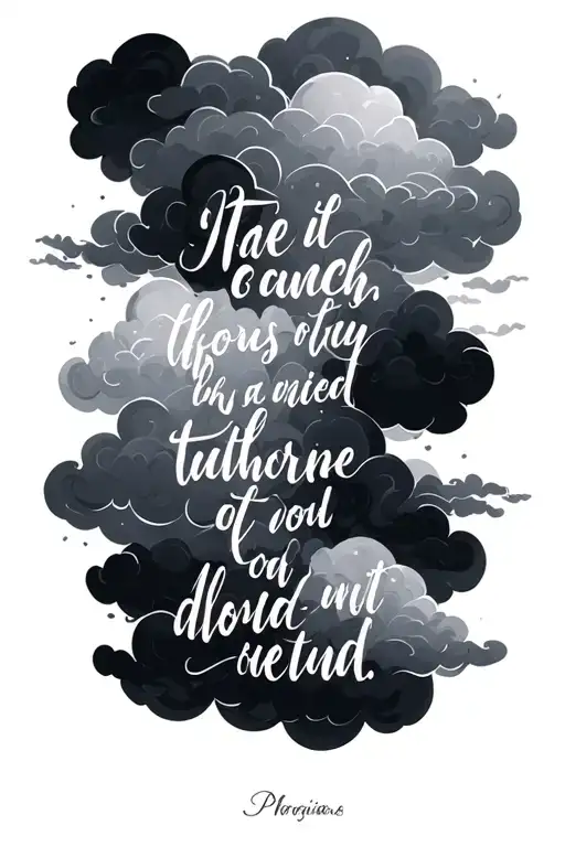 Bible Verse With Clouds