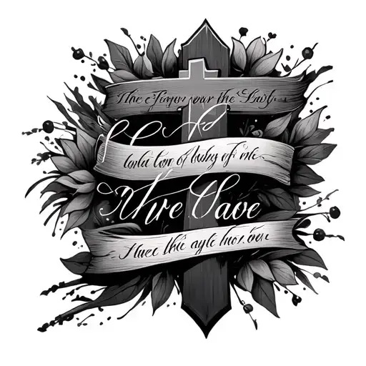 Cross And Bible Verses