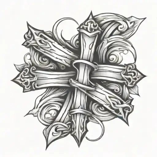 Cross Wrapped