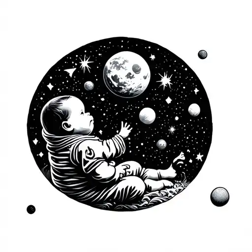 Infant Of The Universe Stargazing The Universe