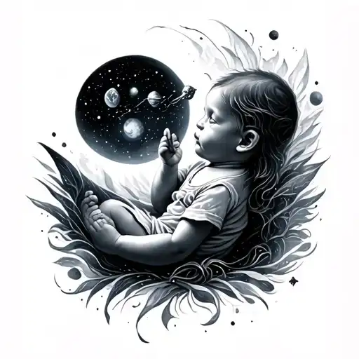 Infant Of The World Stargazing The Universes Grandeur