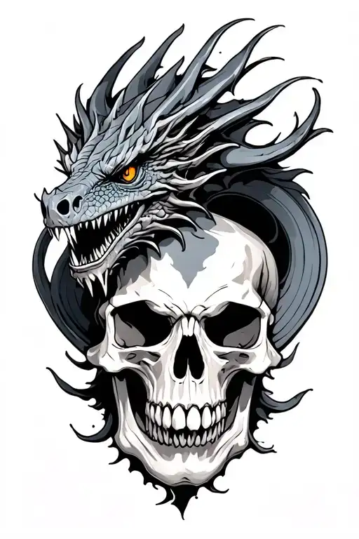 Dragons And Skulls