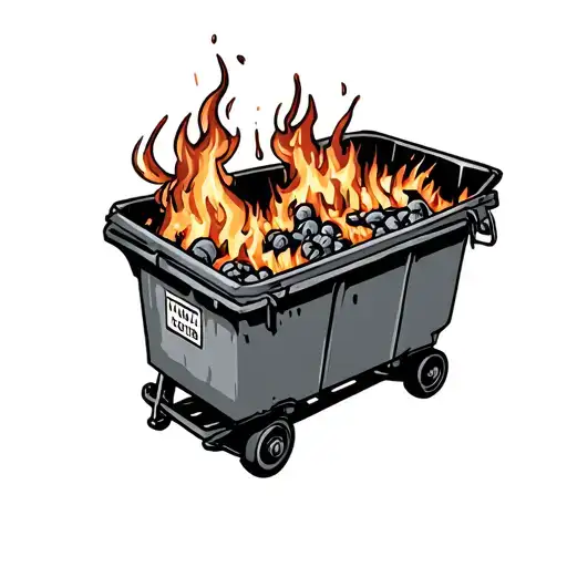 Dumpster Fire Inside