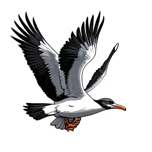 Golf Albatross Bird That Flying