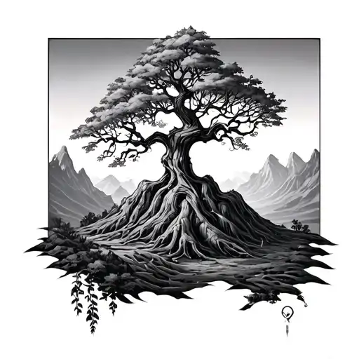 A Poison Tree With Mountain