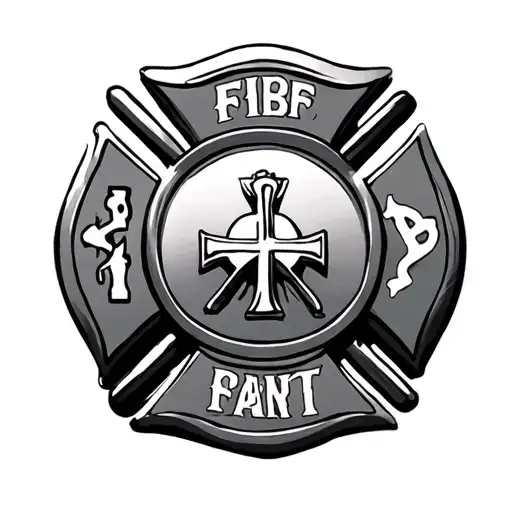 Firefighter Maltese Cross
