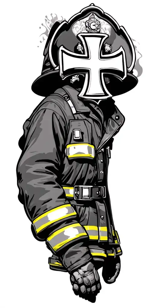 Firefighter Maltese Cross