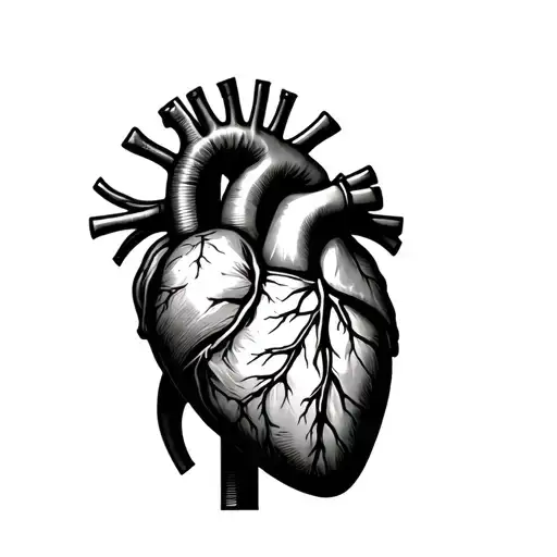 Inside Of An Anatomic Heart