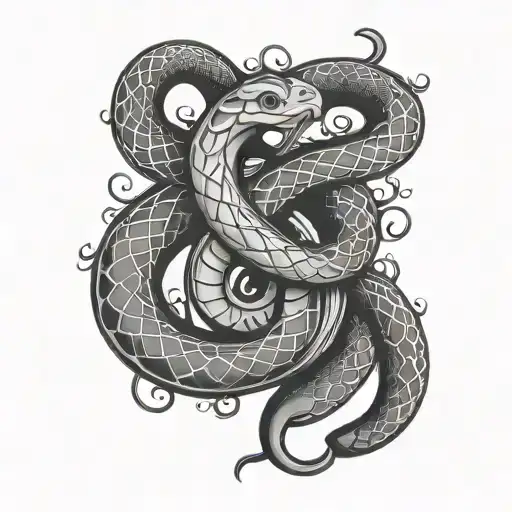 Snake Guitar Cable Connector