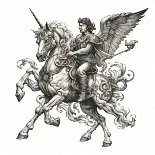 Bellerophon With Chimera