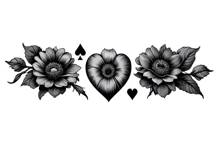 Ace Heart Flower