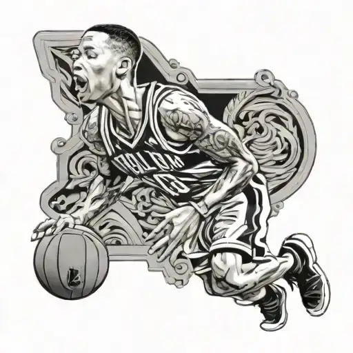 Damian Lillard With Volcan
