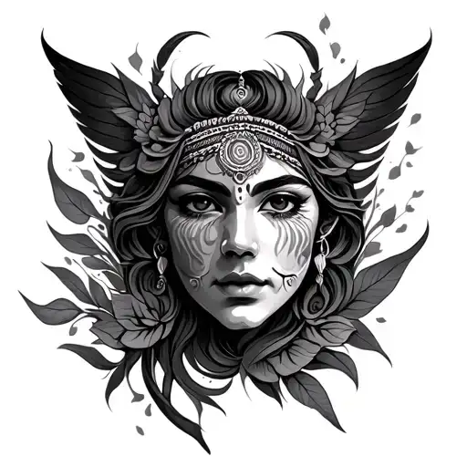 Kirtimukha Tattto Idea