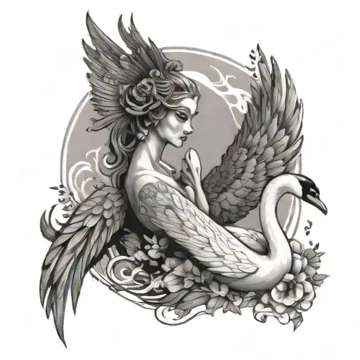 Swan Upon Leda