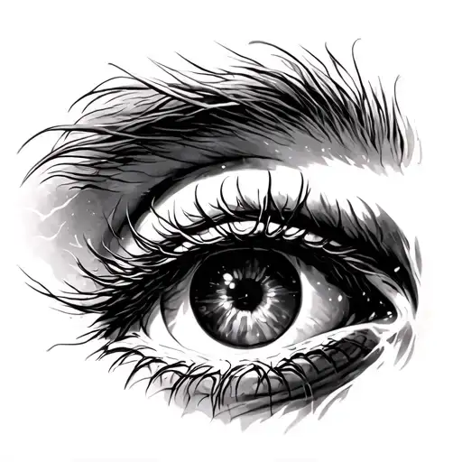 Eyes Seein Hell And Heaven Gates